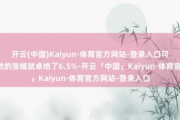 开云(中国)Kaiyun·体育官方网站-登录入口可控核聚变板块指数的涨幅就卓绝了6.5%-开云「中国」Kaiyun·体育官方网站-登录入口